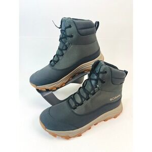 Columbia Expeditionist Protect Omni-Heat Mens 10 Winter Boots Green BM8287-339